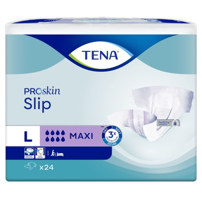 Afbeelding van TENA ProSkin Slip Maxi Maat L 24ST