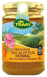 Afbeelding van De Traay Biologische eucalyptushoning Honing Honingpot