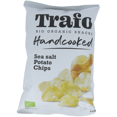 Afbeelding van Trafo Chips Handcooked Zout bio 125GR