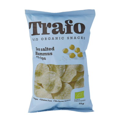 Afbeelding van Trafo Hummus Chips Zeezout 75GR