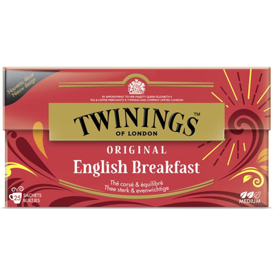 Afbeelding van Twinings English Breakfast Thee 25ZK
