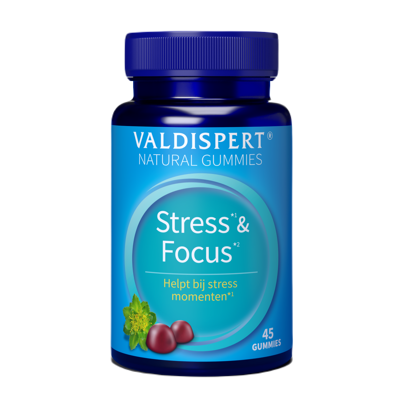 Afbeelding van Valdispert Natural Stress &amp; Focus Gummies 45ST