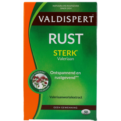 Afbeelding van Valdispert Rust Sterk 1x50 Stuks eFarma