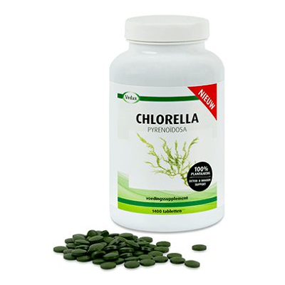 Afbeelding van Vedax Chlorella Pyrenoidosa Tabletten 1400st