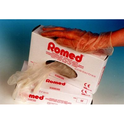 Afbeelding van Romed Vinyl Handschoenen 100ST
