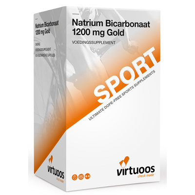 Afbeelding van Virtuoos Natrium Bicarbonaat 1200 mg Gold 90 caps