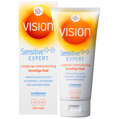 Afbeelding van Vision Every Day Sun Protection Sensitive++ Expert SPF 50+ Zonnecreme 185ml
