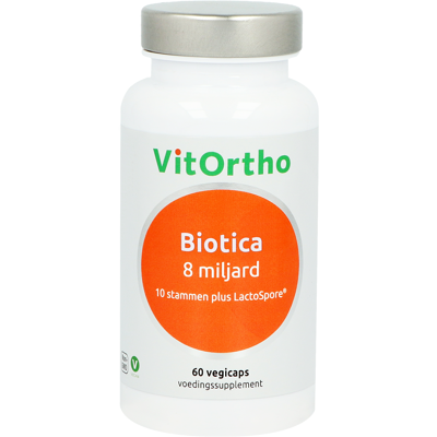 Afbeelding van VitOrtho Biotica 8 Miljard Vegicaps 60ST