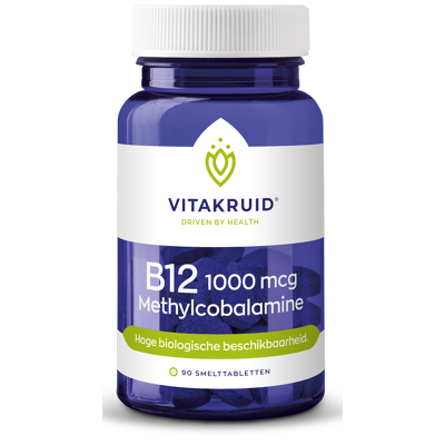 Afbeelding van Vitakruid B12 1000mcg Methylcobalamine Smelttabletten