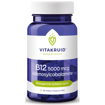 Afbeelding van Vitakruid B12 Adenosylcobalamine 5000 mcg Tabletten