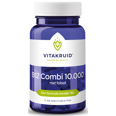 Afbeelding van Vitakruid B12 Combi 10.000 met Folaat, 60 tabletten