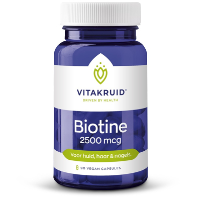 Afbeelding van Vitakruid Biotine 2500mcg Capsules