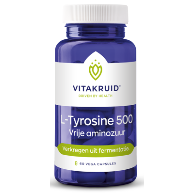 Afbeelding van Vitakruid L Tyrosine 500 Capsules