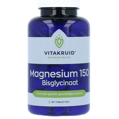 Afbeelding van Magnesium Bisglycinaat Vitakruid Tablet