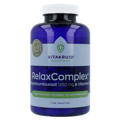 Afbeelding van Vitakruid RelaxComplex Tabletten 180TB