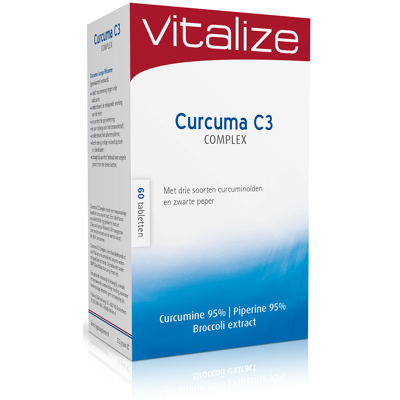 Afbeelding van Vitalize Curcuma C3 Complex Tabletten 60st