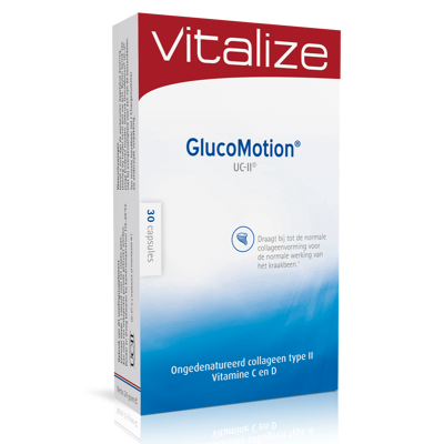 Afbeelding van Vitalize GlucoMotion UC II Capsules 30st