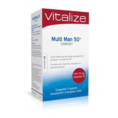 Afbeelding van Vitalize Multi Man 50+ Compleet Tabletten