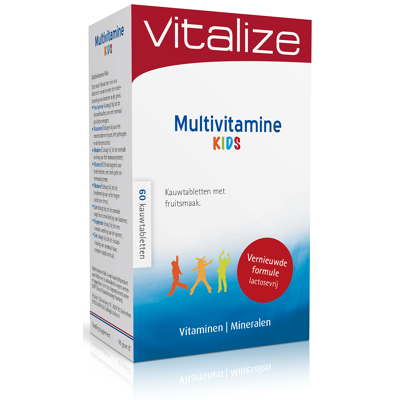 Afbeelding van Vitalize Multivitamine Kids Kauwtabletten 60st