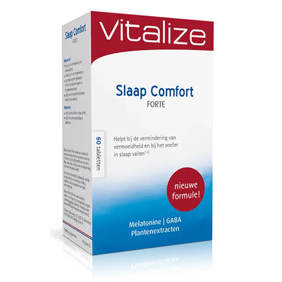 Afbeelding van Vitalize Slaap Comfort Forte Tabletten 60TB