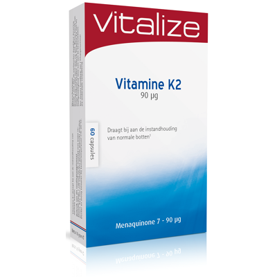 Afbeelding van Vitalize Vitamine K2 Capsules 60st