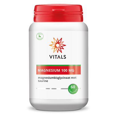 Afbeelding van Vitals Magnesium 100mg Tabletten