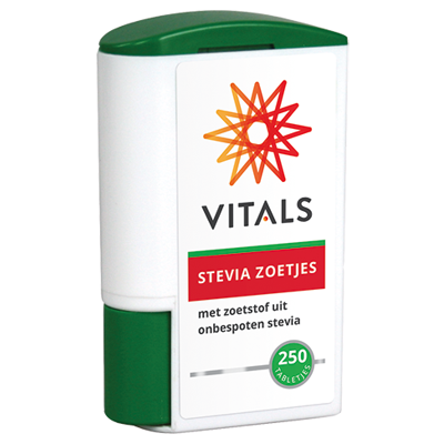 Afbeelding van Vitals Stevia Zoetjes, 250 tabletten