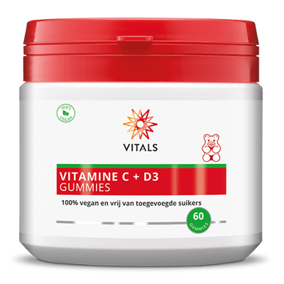 Afbeelding van Vitals Vitamine C + D3 Gummies