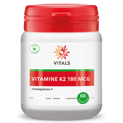 Afbeelding van Vitals Vitamine K2 180mcg, 60 capsules