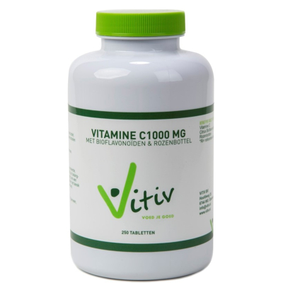 Afbeelding van Vitiv Vitamine C 1000mg Tabletten