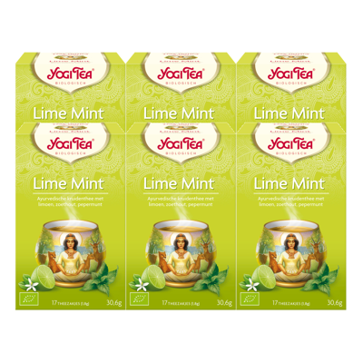 Afbeelding van Yogi tea Lime Mint Biologisch 17 stuks