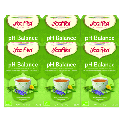 Afbeelding van Yogi Tea pH Balance Multiverpakking 6x17ST