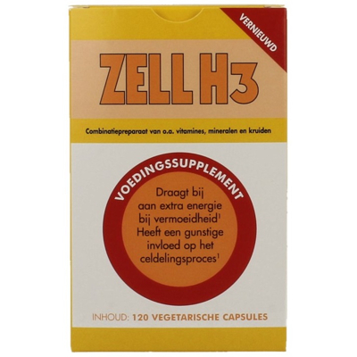 Afbeelding van Zell H3 Vega capsules, 120 Veg. capsules