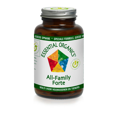 Afbeelding van Essential Organics Organ All family forte 90 tabletten