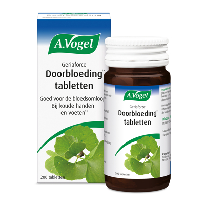 Afbeelding van A Vogel Geriaforce Doorbloeding, 200 tabletten