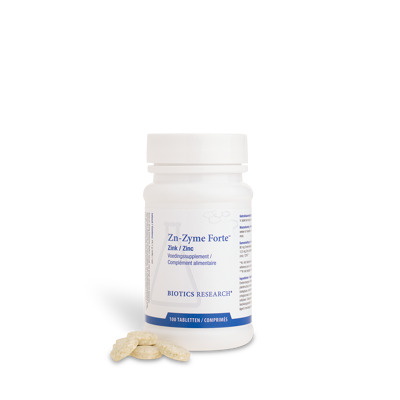 Afbeelding van Biotics Zn Zyme Forte 25 Tabletten