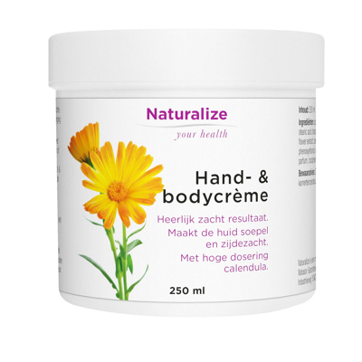 Afbeelding van Naturalize Hand &amp; bodycrème 250ML