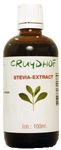 Afbeelding van Cruydhof Stevia Extract Bruin 100ml