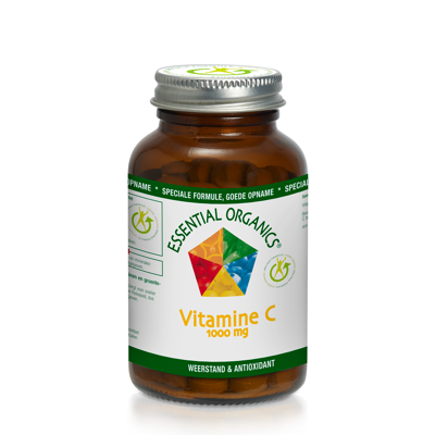 Afbeelding van Essential Organics Organ Vitamine C 1000 mg 90 tabletten