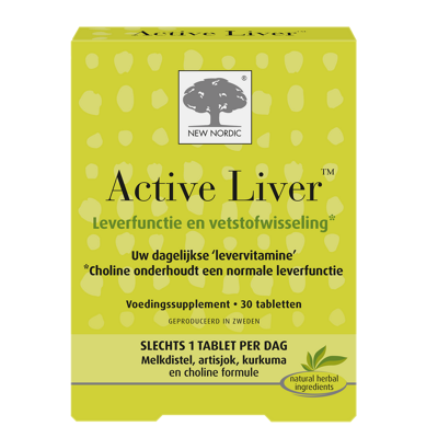 Afbeelding van New Nordic Active liver 30 tabletten