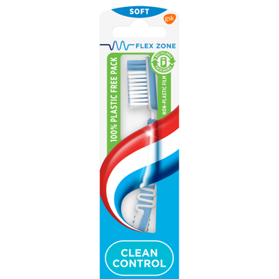 Afbeelding van Aquafresh Tandenborstel Clean Control Soft