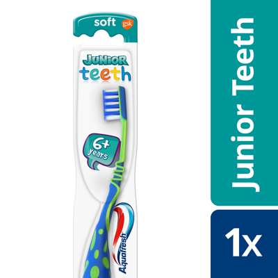 Afbeelding van Aquafresh Junior Tanden Tandenborstel Voor Kinderen 1ST