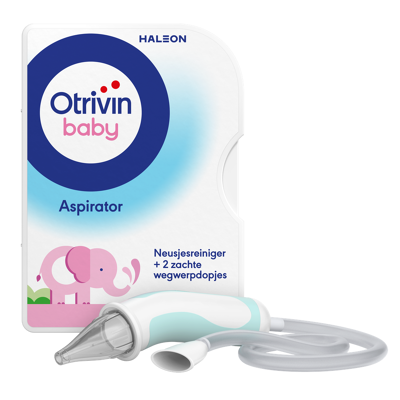Afbeelding van Otrivin Baby Aspirator Neusjesreiniger bij een verstopte neus 1ST