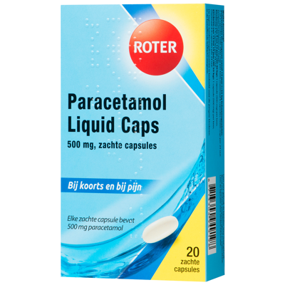 Afbeelding van Roter Paracetamol Liquid Caps 500mg