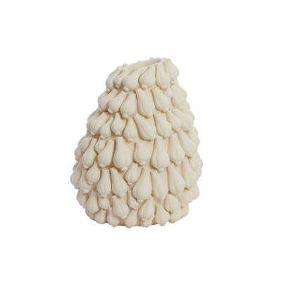 Afbeelding van Light &amp; Living Garlic vaas 42x39x47 cm crème Kunststof