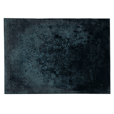 Afbeelding van Dutchbone Cos vloerkleed blauw 170x240 cm Stof