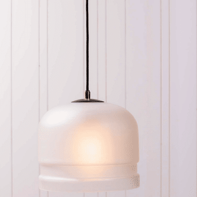 Afbeelding van Woood Micah hanglamp gekleurd glas Metaal