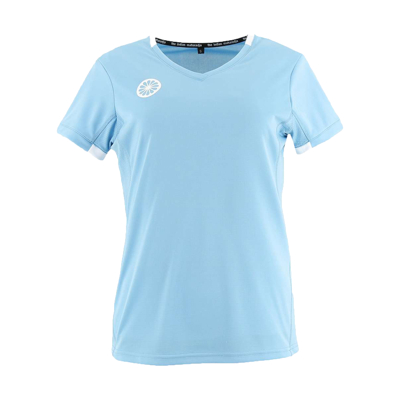 Afbeelding van Tech Tee Tennisshirt Dames Blue 000 L Blauw