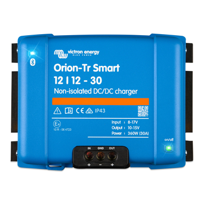 Afbeelding van Orion tr smart 12/12 30a non isolated dc acculader boot