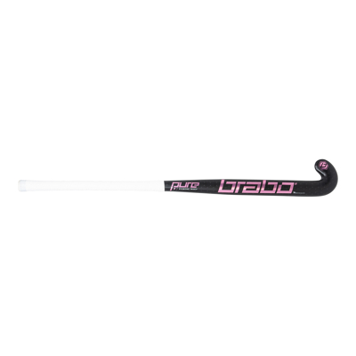 Afbeelding van Brabo Pure Studio Diamond 20 Classic Curve Hockeystick Black Pink 36,5 Inch XL Zwart